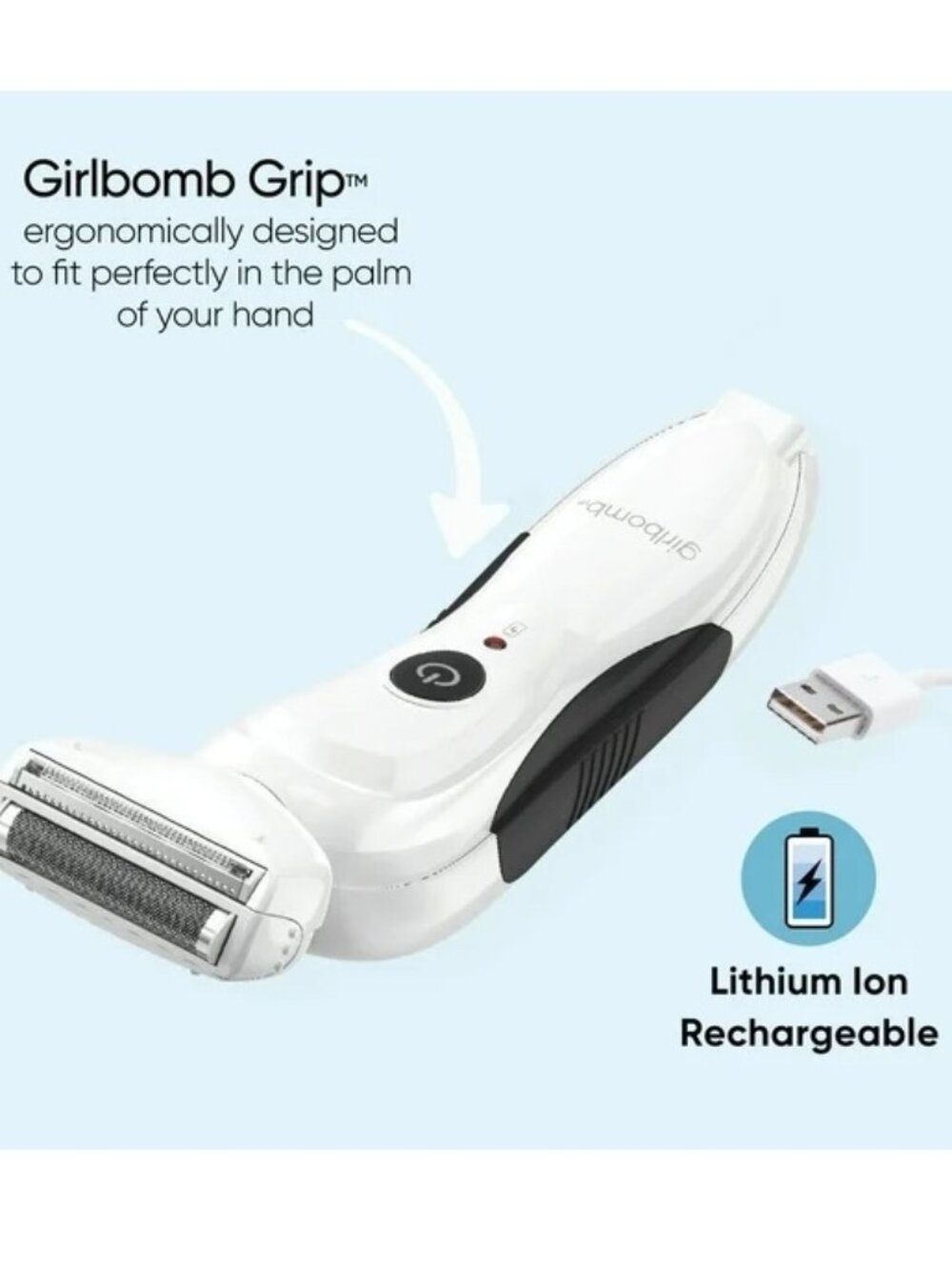 CONAIR GIRLBOMB All-In-One Shave & Trim System Hypoallergenic - NEW NIB - Picture 5 of 9